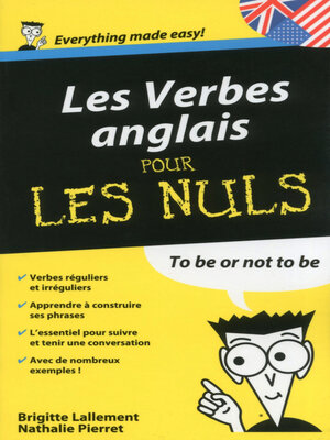 cover image of Les Verbes anglais pour les Nuls